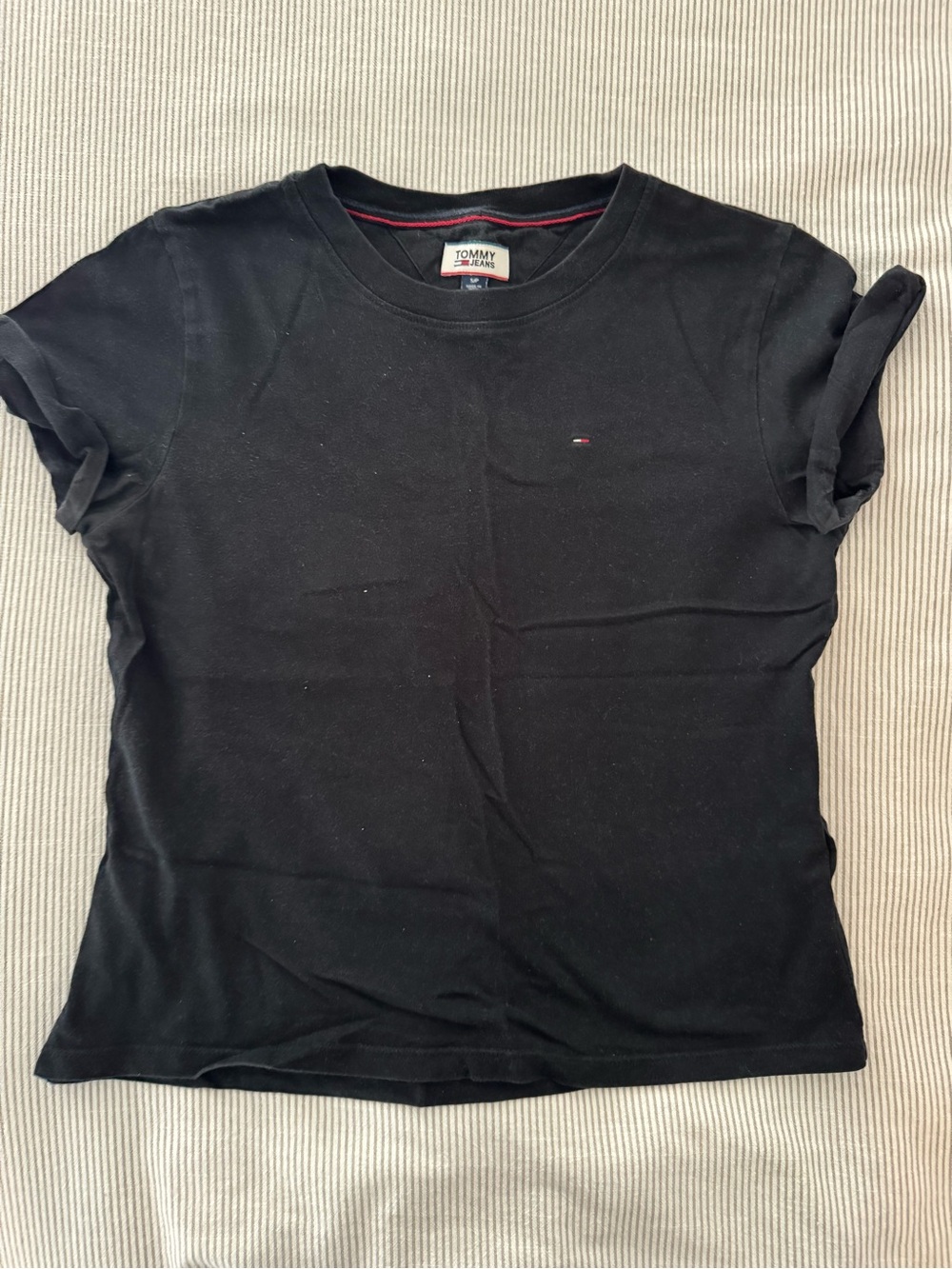 Tommy Hilfiger rolled sleeve tee